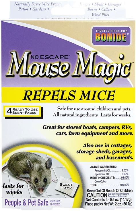 Mouse magic repellent